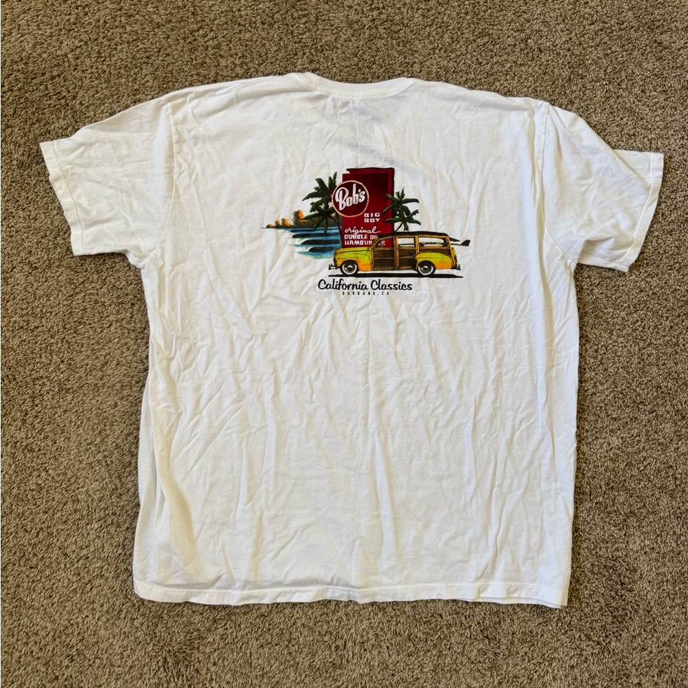 Bob’s Big Boy Woody Surf Car Souvenir T Shirt